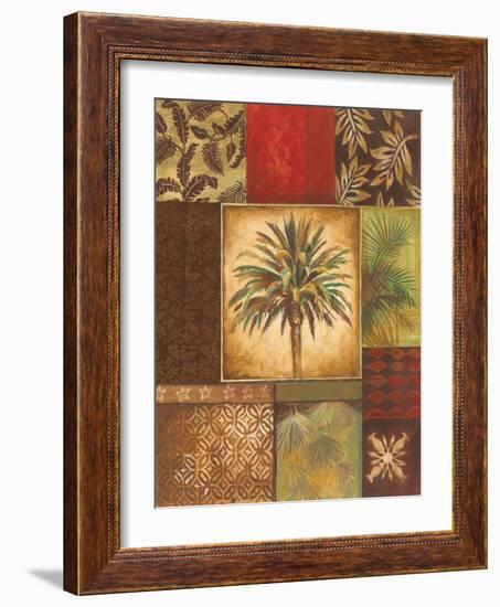 Palm Collage I-Gregory Gorham-Framed Art Print