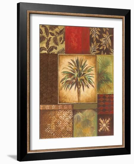 Palm Collage I-Gregory Gorham-Framed Art Print