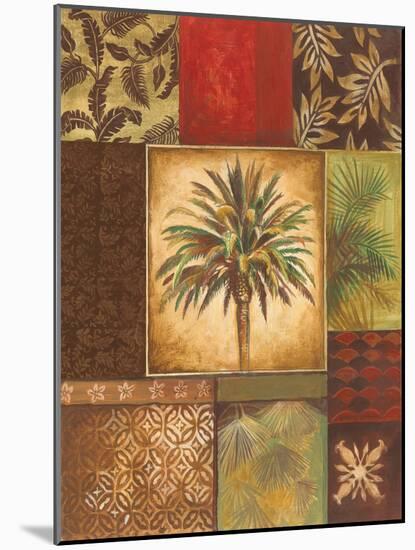 Palm Collage I-Gregory Gorham-Mounted Art Print