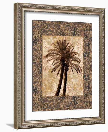 Palm Collage I-John Seba-Framed Art Print