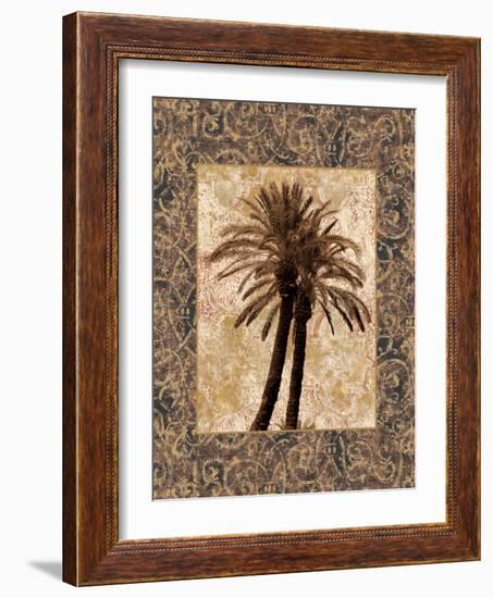 Palm Collage I-John Seba-Framed Art Print