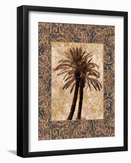 Palm Collage I-John Seba-Framed Art Print