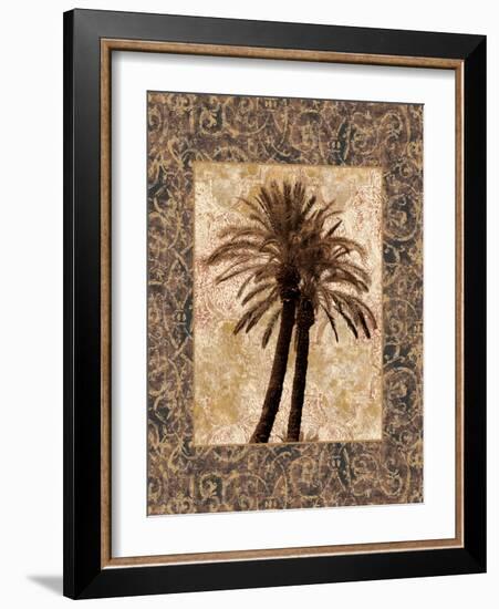 Palm Collage I-John Seba-Framed Art Print