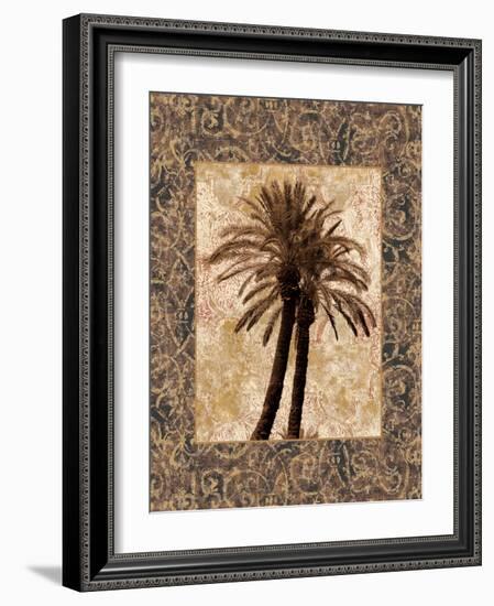 Palm Collage I-John Seba-Framed Art Print