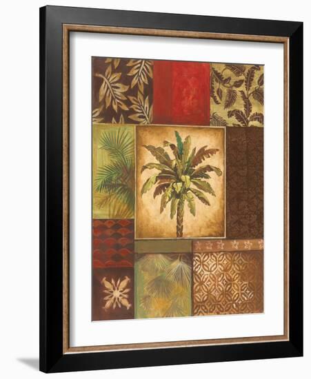 Palm Collage II-Gregory Gorham-Framed Art Print