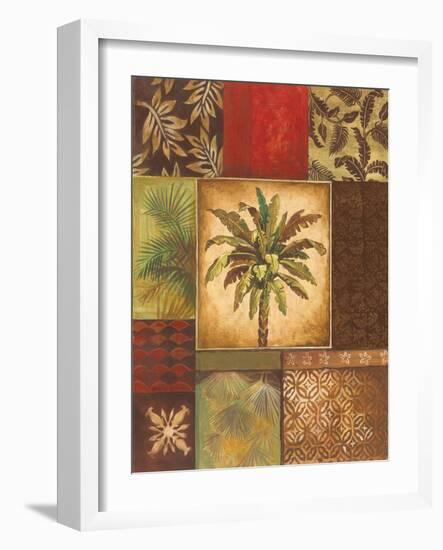 Palm Collage II-Gregory Gorham-Framed Art Print