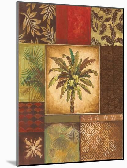 Palm Collage II-Gregory Gorham-Mounted Art Print