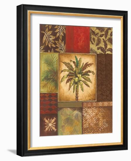 Palm Collage II-Gregory Gorham-Framed Art Print