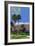 Palm Desert, California - Golfing Scene-Lantern Press-Framed Art Print