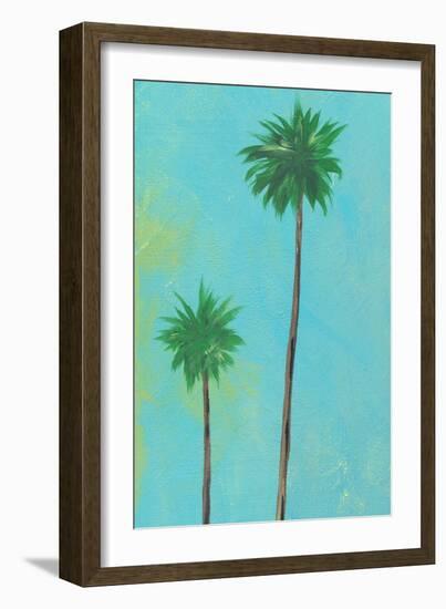 Palm Friends-Jan Weiss-Framed Art Print