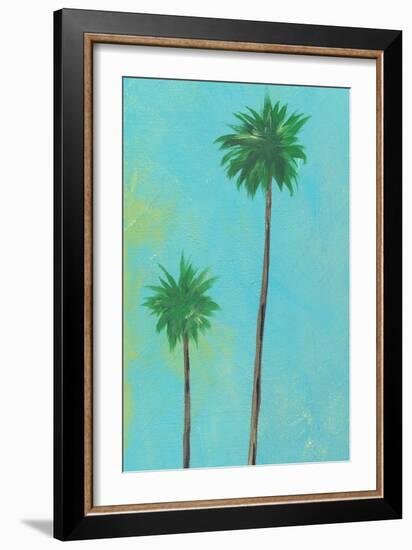 Palm Friends-Jan Weiss-Framed Art Print