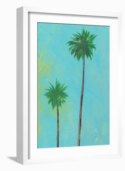 Palm Friends-Jan Weiss-Framed Art Print