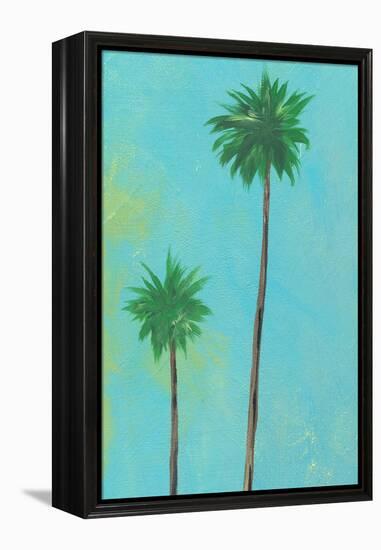 Palm Friends-Jan Weiss-Framed Stretched Canvas