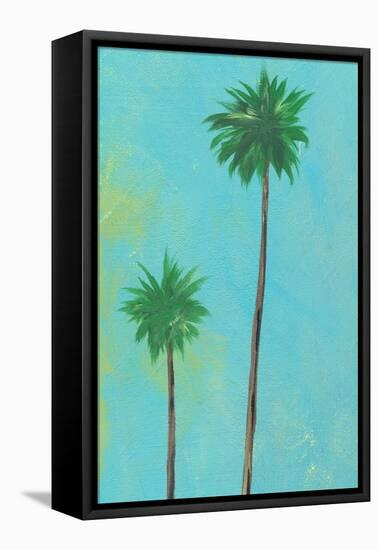 Palm Friends-Jan Weiss-Framed Stretched Canvas