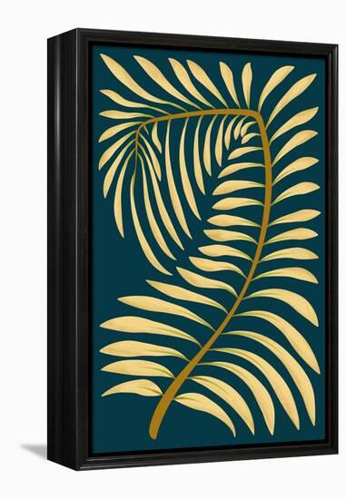 Palm Frond I-null-Framed Stretched Canvas