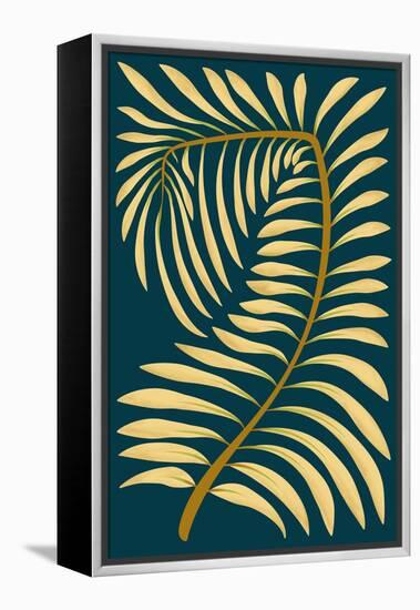 Palm Frond I-null-Framed Stretched Canvas