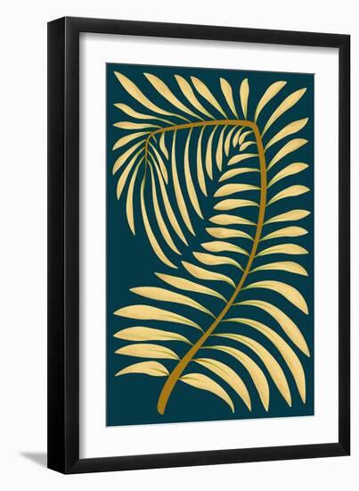 Palm Frond I-null-Framed Premium Giclee Print