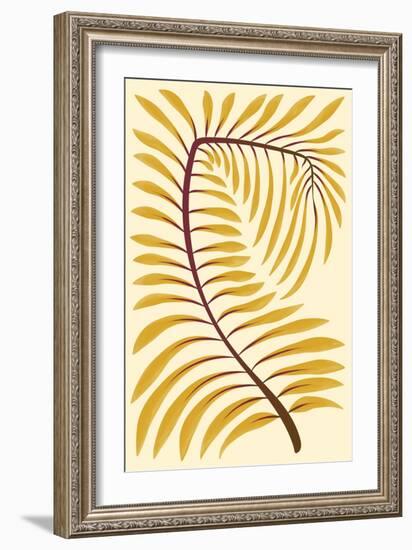 Palm Frond II-null-Framed Art Print