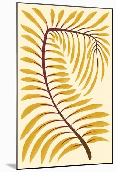 Palm Frond II-null-Mounted Art Print