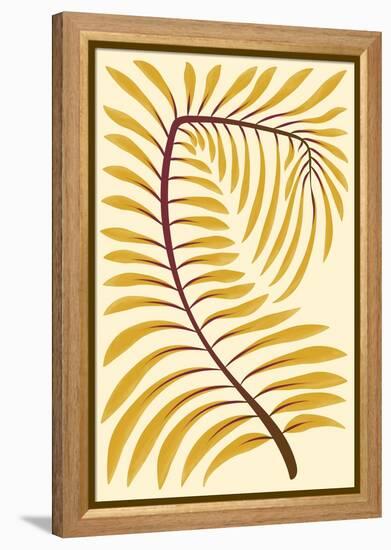 Palm Frond II-null-Framed Stretched Canvas