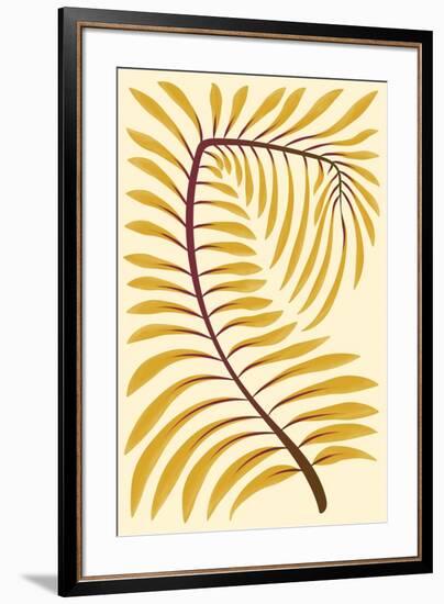 Palm Frond II-null-Framed Art Print