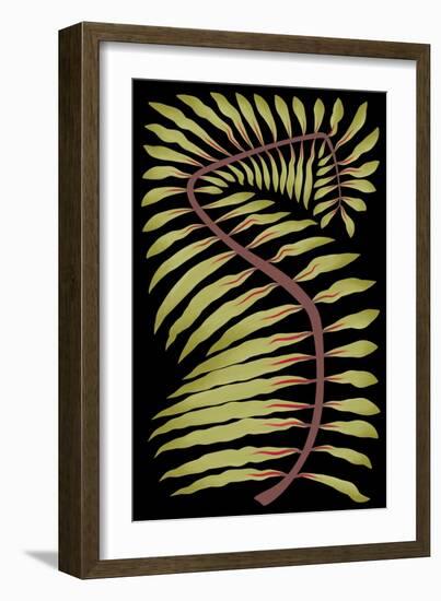 Palm Frond III-null-Framed Art Print