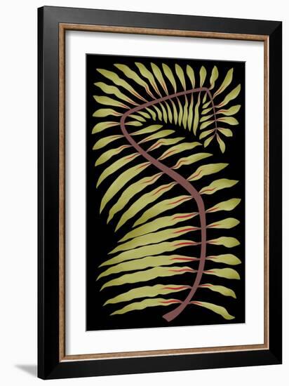 Palm Frond III-null-Framed Art Print