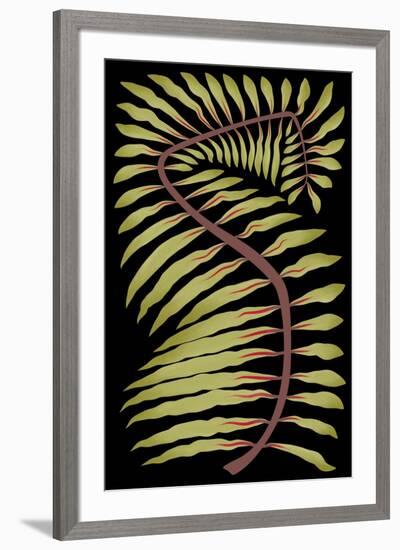 Palm Frond III-null-Framed Art Print