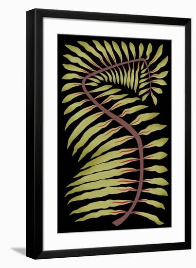 Palm Frond III-null-Framed Art Print