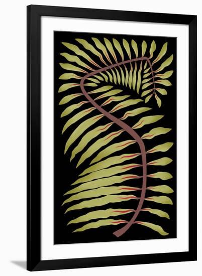 Palm Frond III-null-Framed Art Print
