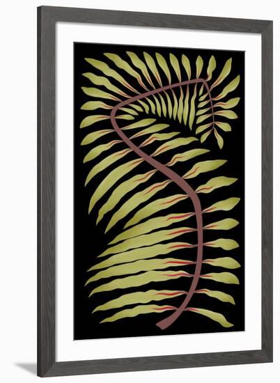 Palm Frond III-null-Framed Art Print