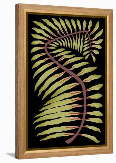 Palm Frond III-null-Framed Stretched Canvas