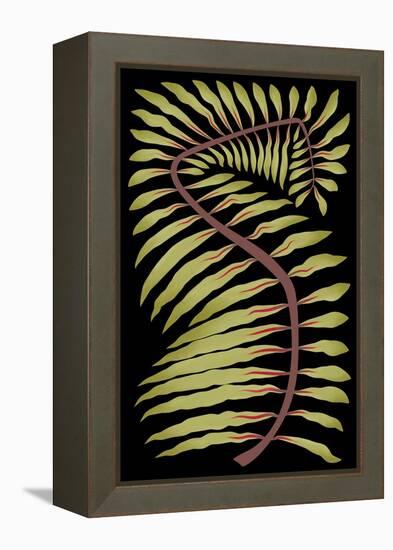 Palm Frond III-null-Framed Stretched Canvas