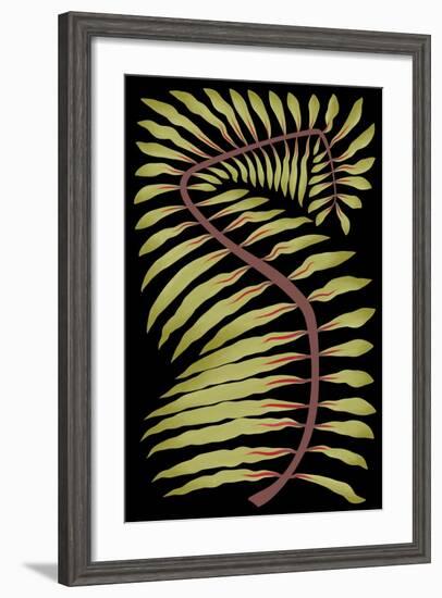 Palm Frond III-null-Framed Premium Giclee Print