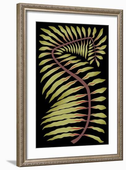 Palm Frond III-null-Framed Premium Giclee Print