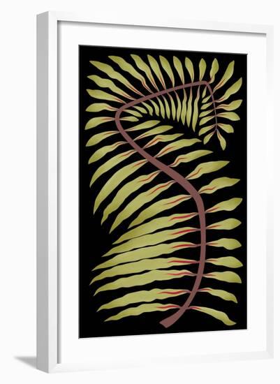 Palm Frond III-null-Framed Premium Giclee Print