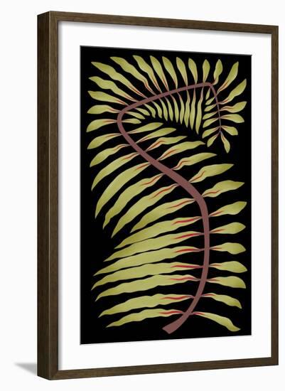 Palm Frond III-null-Framed Premium Giclee Print