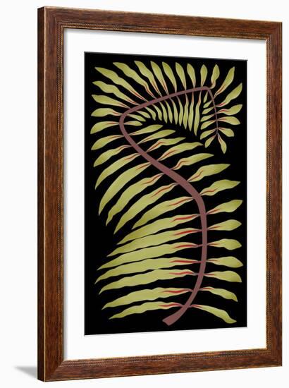Palm Frond III-null-Framed Premium Giclee Print