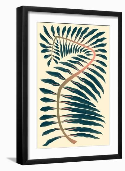 Palm Frond IV-null-Framed Premium Giclee Print