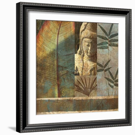 Palm Garden I-John Seba-Framed Art Print