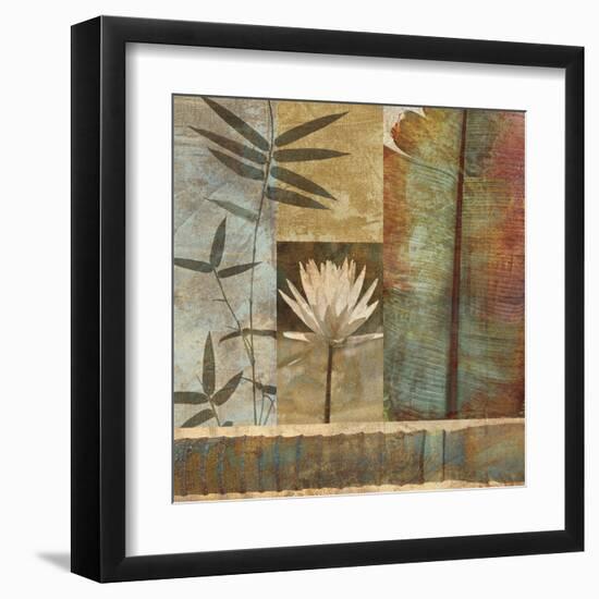 Palm Garden II-John Seba-Framed Art Print