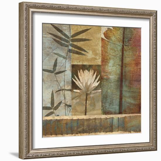 Palm Garden II-John Seba-Framed Art Print