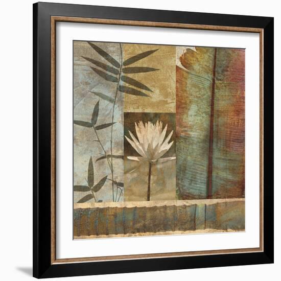 Palm Garden II-John Seba-Framed Art Print