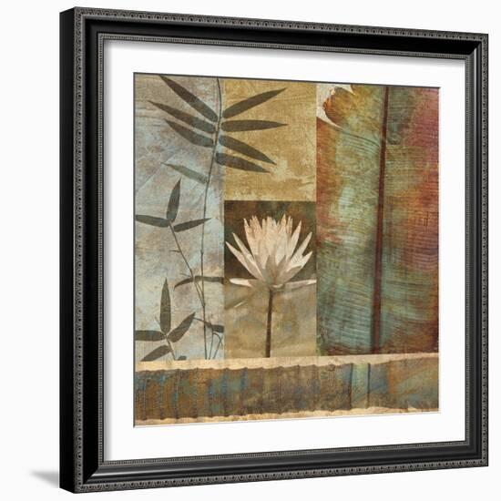 Palm Garden II-John Seba-Framed Art Print