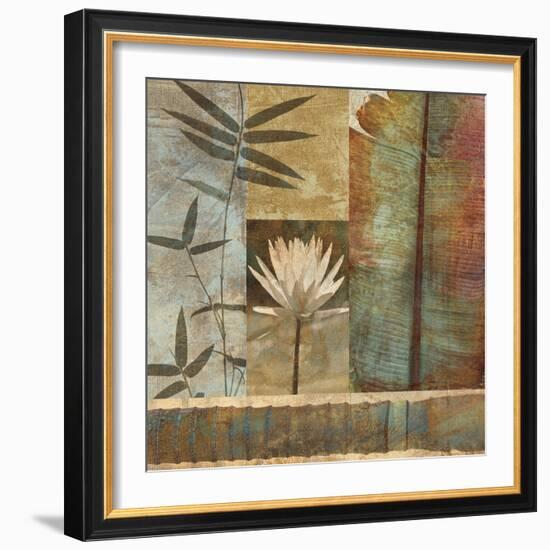 Palm Garden II-John Seba-Framed Art Print
