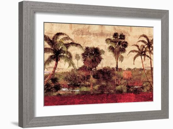 Palm Garden-John Seba-Framed Premium Giclee Print