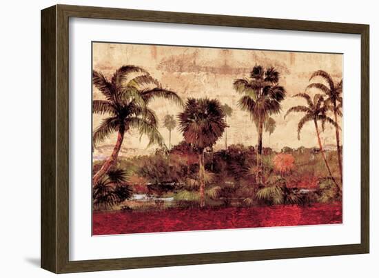 Palm Garden-John Seba-Framed Premium Giclee Print