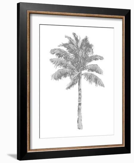 Palm Gray I-Kristen Drew-Framed Art Print