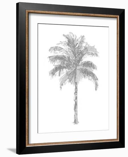 Palm Gray II-Kristen Drew-Framed Art Print