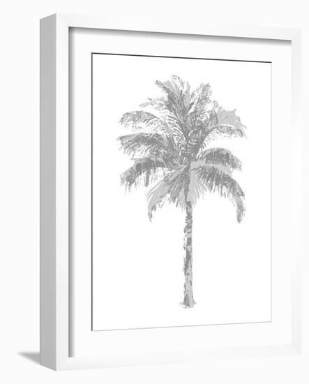 Palm Gray II-Kristen Drew-Framed Art Print